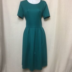 LulaRoe Amelia. Size XL. Green/teal.
